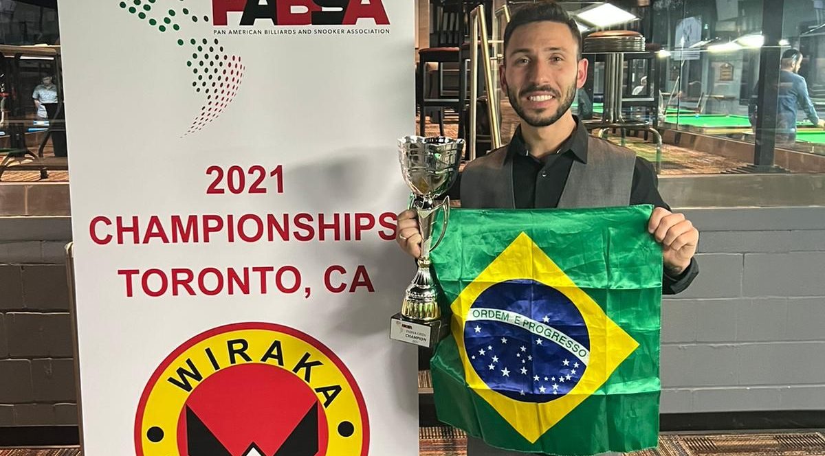 Campeão mundial leva título do Brasileiro de Sinuca em Criciúma